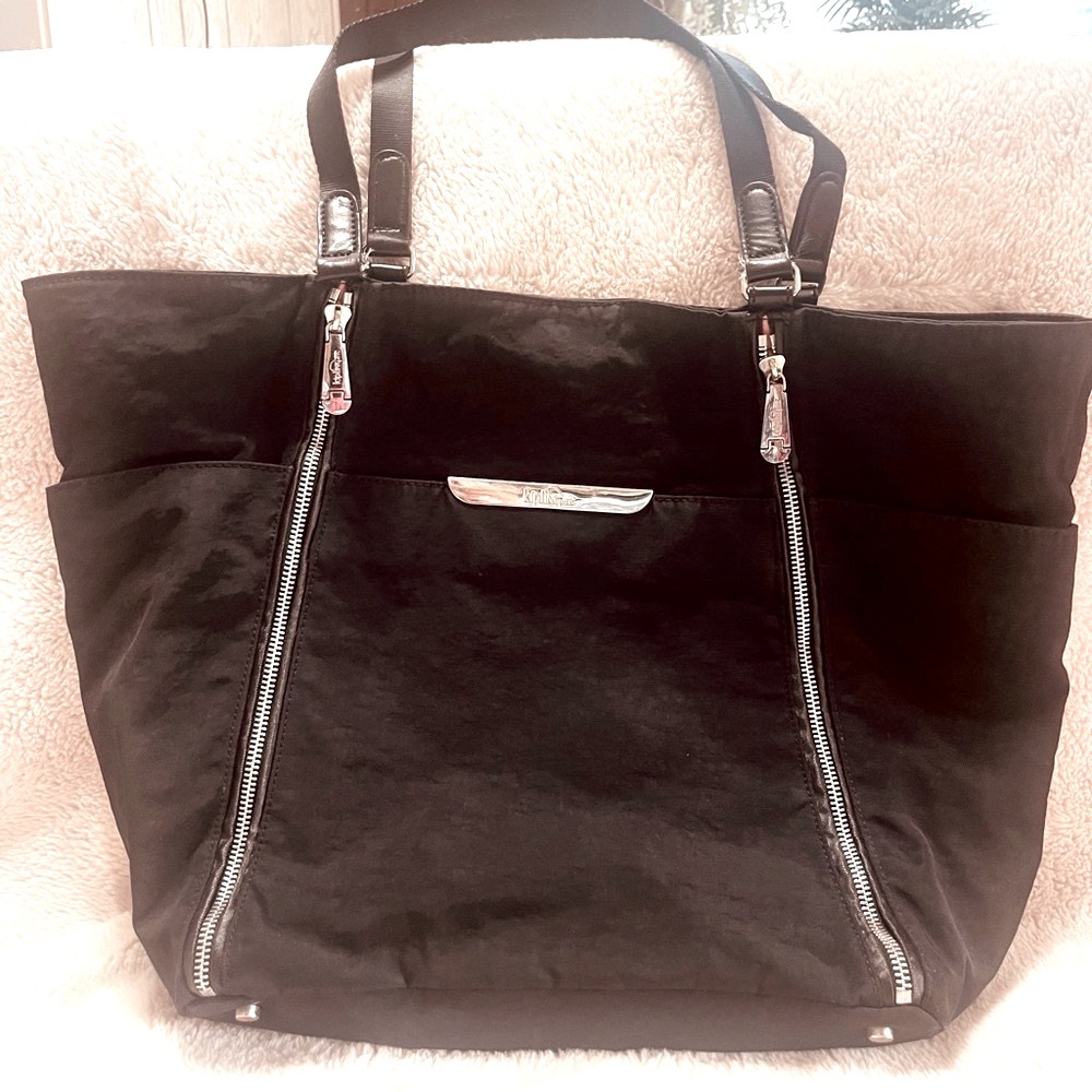 Kipling tote bag with Silver Accents